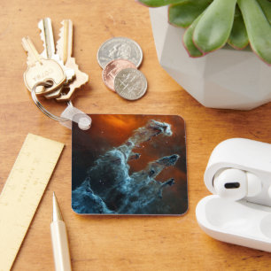 Mid-Infrared The Pillars Of Creation. Key Ring