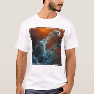 Mid-Infrared The Pillars Of Creation. T-Shirt