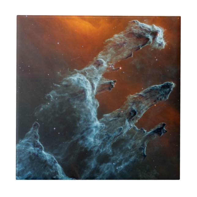 Mid-Infrared The Pillars Of Creation. Tile (Front)
