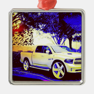 MID-KNIGHT TRUCK STOP METAL TREE DECORATION