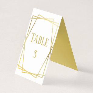 Mid Mod Design - Table Number
