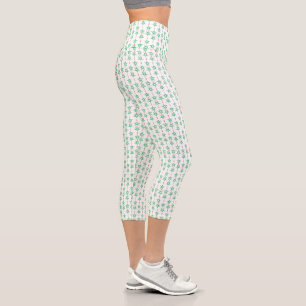 Mid Mod Garland High Waisted Capri Leggings