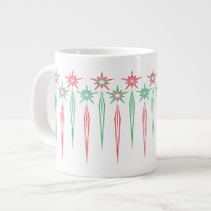 Mid Mod Icicles Jumbo Mug
