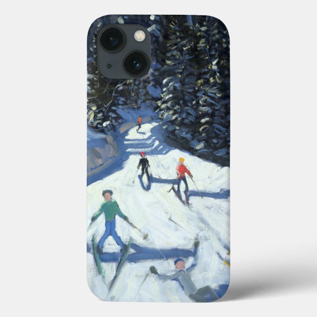 Mid-morning on the Piste 2004 Case-Mate iPhone Case (Back)