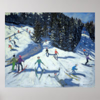 Mid-morning on the Piste 2004