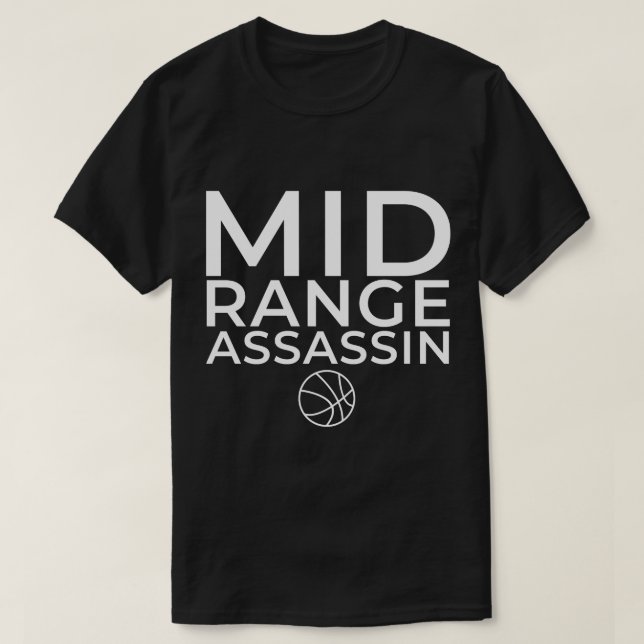 Mid Range Assassin  T-Shirt (Design Front)
