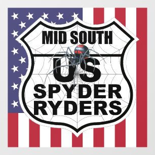 Mid South Chapter - Decal Flag & Logo