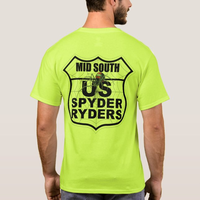 Mid South Chapter - Logo 2-Sided Trans T-Shirt (Back)