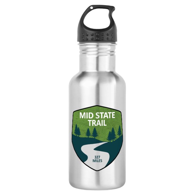 Mid State Trail Pennsylvania 532 Ml Water Bottle (Front)