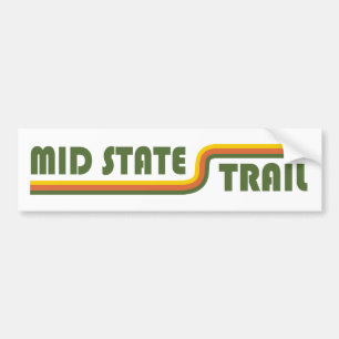 Mid State Trail Pennsylvania Bumper Sticker
