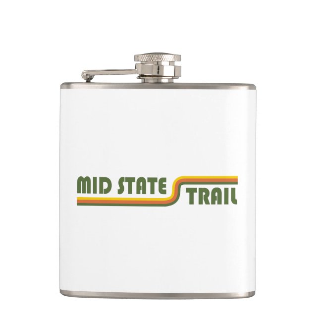 Mid State Trail Pennsylvania Hip Flask (Front)