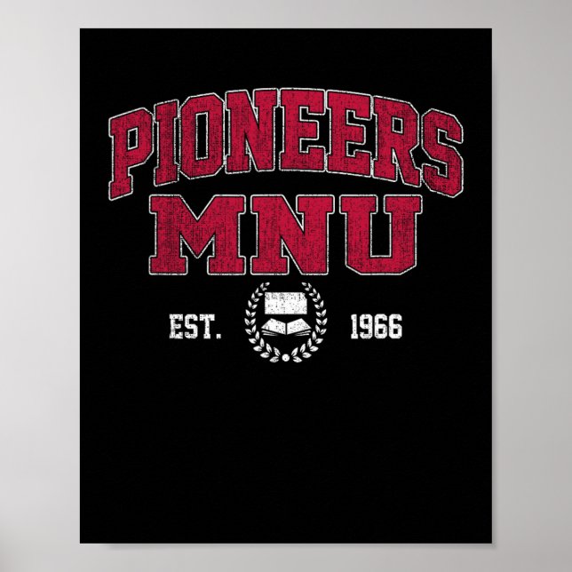 Midamerica Nazarene Of Technology Arch Retro For M Poster (Front)