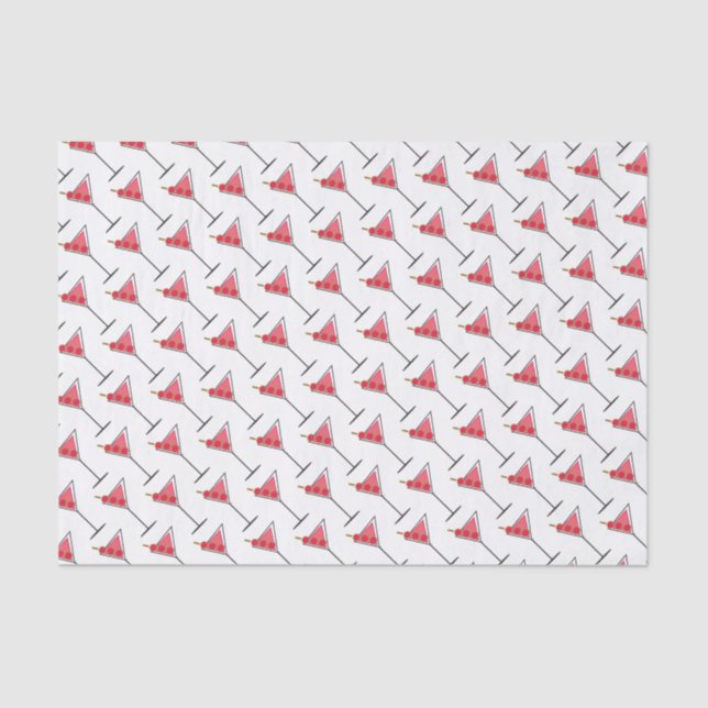 Midcentury Cocktails Tissue Paper (Front)