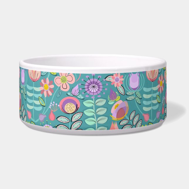 Midcentury Floral Green (Front)