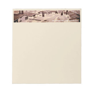 Midcentury Modern Architecture Notepad