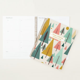 Midcentury Modern Christmas Planner
