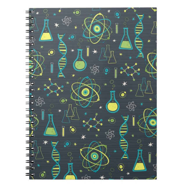 Midcentury Modern Science Notebook (Front)