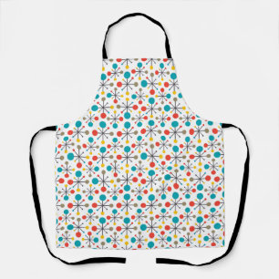 MidCentury Modern Vintage Retro Abstract Art  Apron