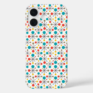 MidCentury Modern Vintage Retro Abstract Art iPhone 16 Case