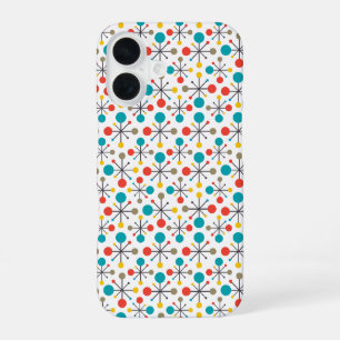 MidCentury Modern Vintage Retro Abstract Art iPhone 16 Case
