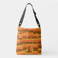 midcentury retro groovy 70s geometric art