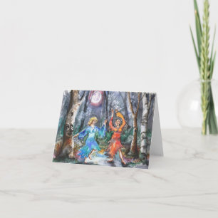 Middle Aged Fairies Notecard
