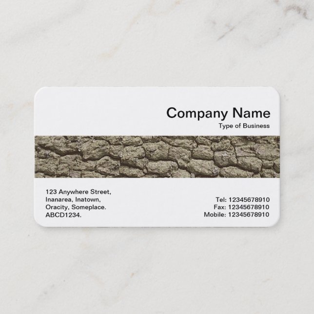 Middle Band - Bark 02 Business Card (Front)