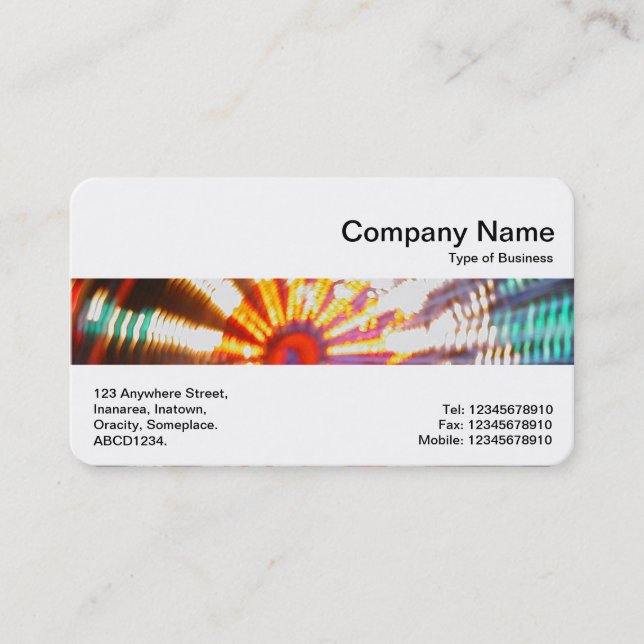 Middle Band - Carousel Business Card (Front)