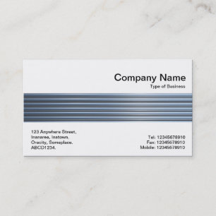 Middle Band - Chrome Tubes Business Card