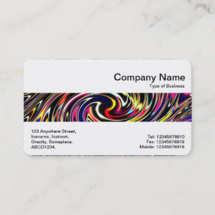 Middle Band - Colour Vortex Business Card