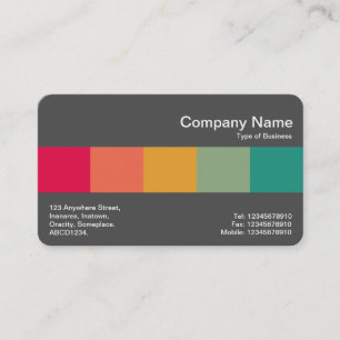 Middle Band (Grey 70pc) - Colours Business Card