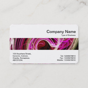 Middle Band - Pink Smoke Business Card