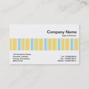 Middle Band - Stripes 310515 (01) Business Card