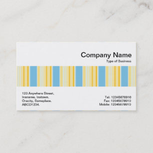 Middle Band - Stripes 310515 (02) Business Card