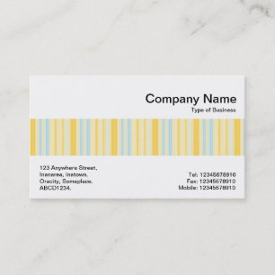 Middle Band - Stripes 310515 (04) Business Card
