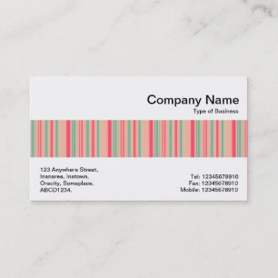 Middle Band - Stripes 310515 (06) Business Card