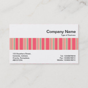 Middle Band - Stripes 310515 (08) Business Card