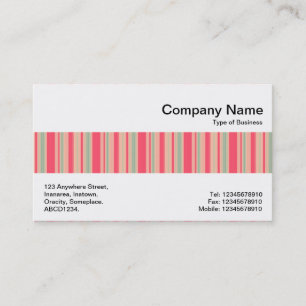 Middle Band - Stripes 310515 (09) Business Card