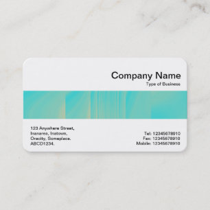 Middle Band - Subtle Texture Business Card
