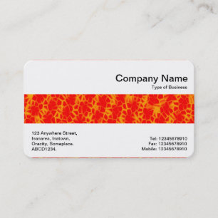 Middle Band - The Orange Crunch Business Card