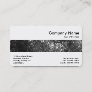 Middle Band - Woodland Business Card