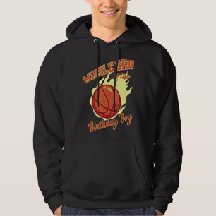 Middle Bro Of The Birthday Boy Basketball Family B Hoodie