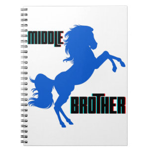 Middle Brother Horse Rearing Notebook