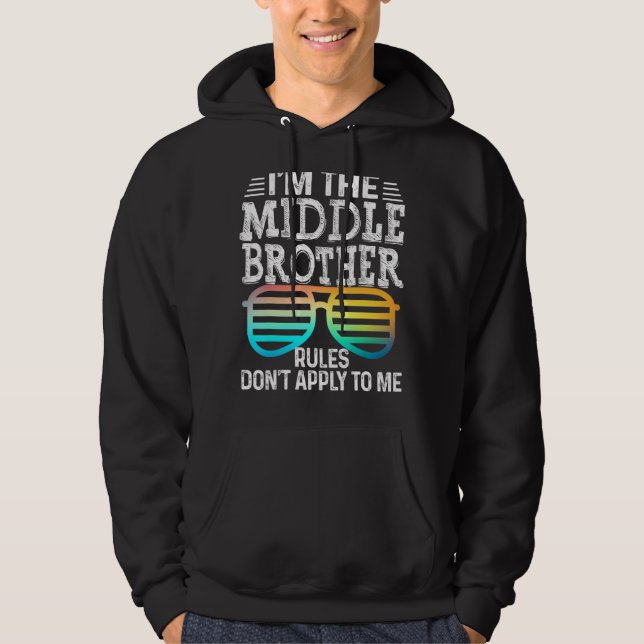 Middle Brother   Rules Don't Apply To Me Tees Glas (Front)