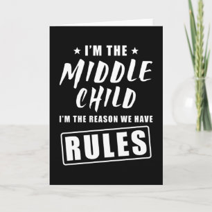 Middle Child Card