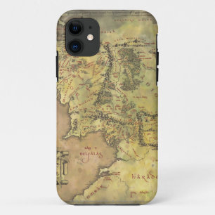 MIDDLE EARTH™ #2 Map iPhone 11 Case