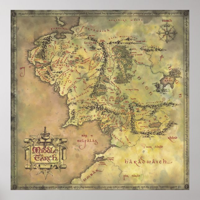 MIDDLE EARTH™ #2 POSTER (Front)