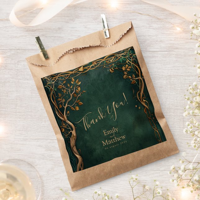 Middle-earth Majesty Wedding Favour Bags (Clipped)