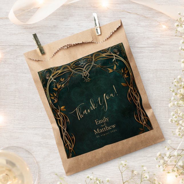 Middle-earth Majesty Wedding Favour Bags (Clipped)