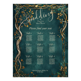 Middle-earth Majesty Wedding Seating Chart